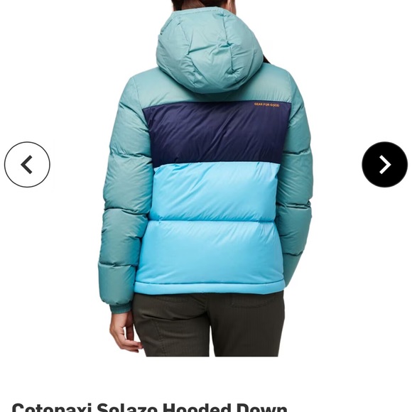 cotopaxi Jackets & Blazers - Cotopaxy puffer xl womans down NWT